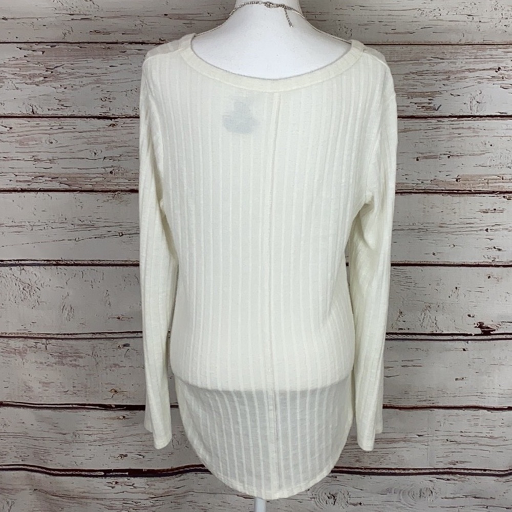 NoBo Cream Long Sleeve Top XL - Picture 5 of 9